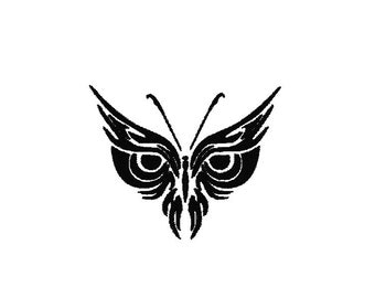 Owl Eyes Machine Embroidery Design, Owl embroidery design, Owl eyes design, Owl embroidery pattern, owl eyes machine embroidery pattern