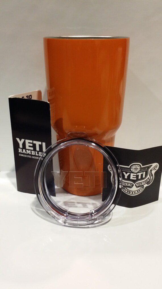 NEW Orange 30oz Yeti Tumbler