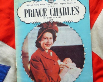 British Royal Family. Prince Charles. Royal Photograph Album Booklet