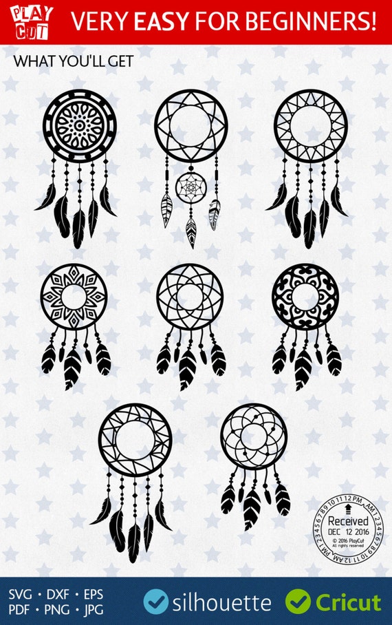 Download DREAM CATCHER SVG Dreamcatcher Svg Dreamcatcher Monogram ...