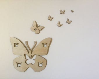 Butterfly Wall Decor, Home Decor, Nursery
