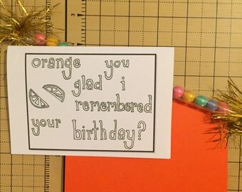 Orange you glad | Etsy