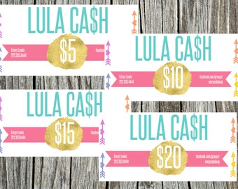 Lula cash | Etsy