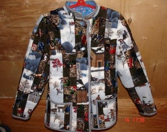 patchwork jacket