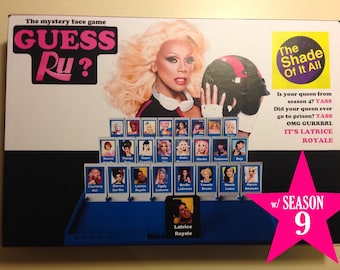 Guess Ru? Game - Rupaul's Drag Race Guess Who (Printable Download)