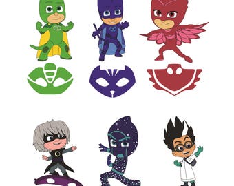 Download Pj masks svg | Etsy