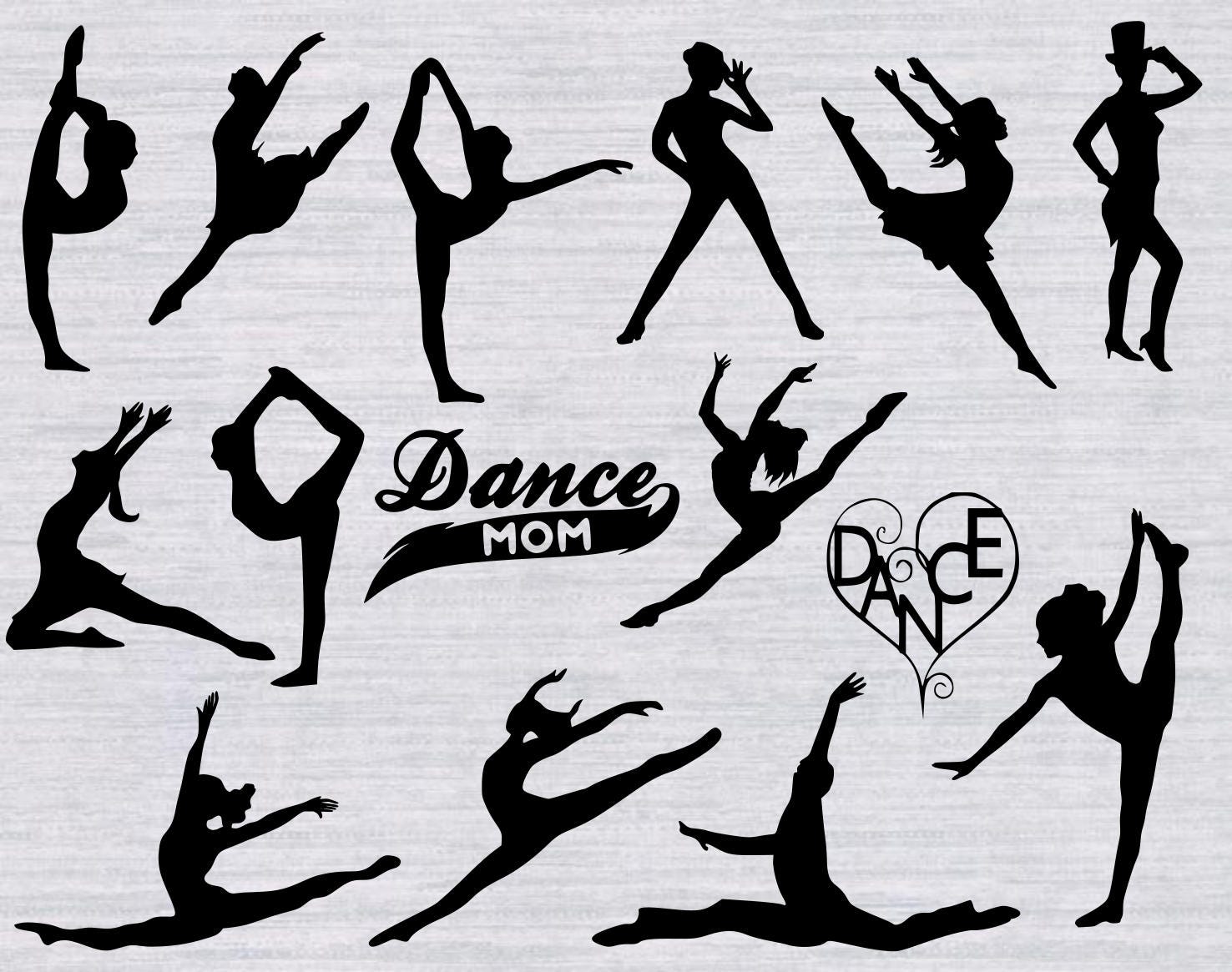 Download Dance SVG Bundle, dance silhouette, dance clipart, svg ...