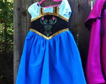 Frozen Princess Anna Inspired Coronation Dress PDF Pattern
