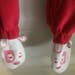 Sprockets 1990s Unisex Infant Red Footed Pajamas 2T