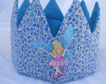 fabric crown, birthday, birthday party, birthday gift