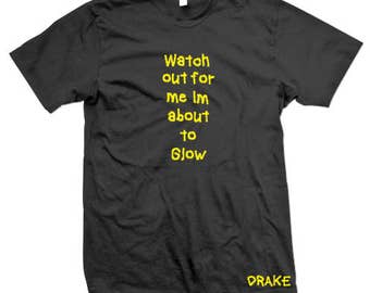 Drake Shirts, More Life, New Album, 2017, Custom Drake shirts, Glow, Kayne West,