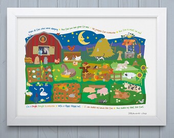 Dingle Dangle Scarecrow Print