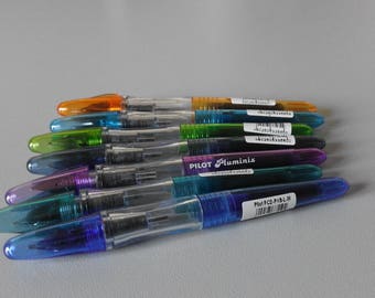 Pilot Pluminix fountain pen with calligraphy nib