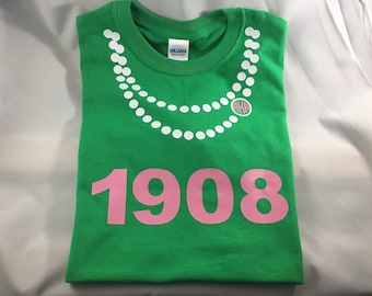 College girl shirt AKA shown (Alpha Kappa Alpha) t-shirt ALL sororities available