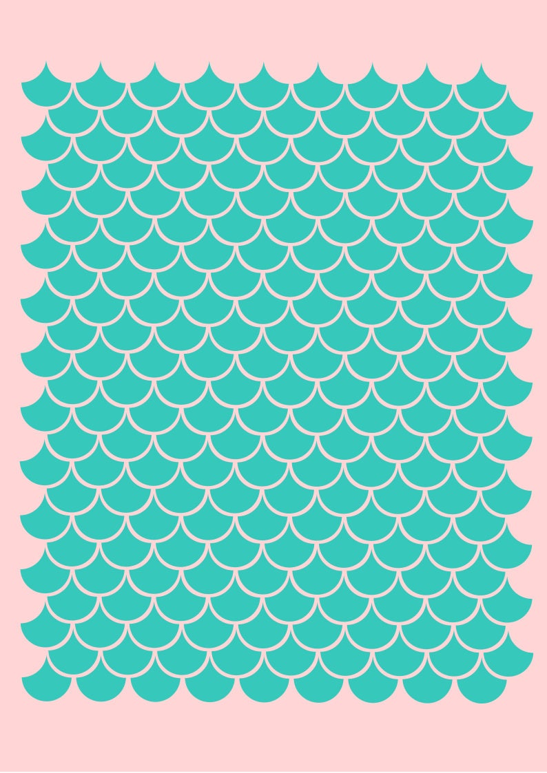 Free Free 110 Mermaid Scales Svg SVG PNG EPS DXF File
