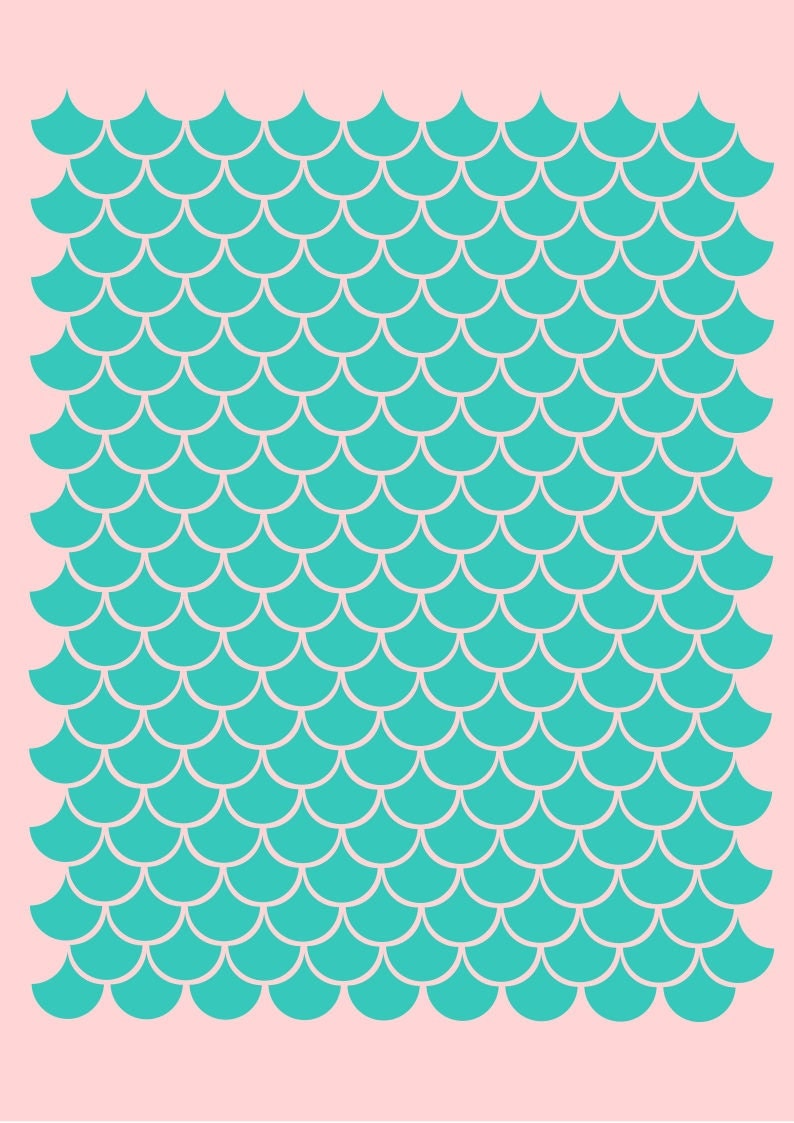 Free Free 110 Mermaid Scales Svg SVG PNG EPS DXF File