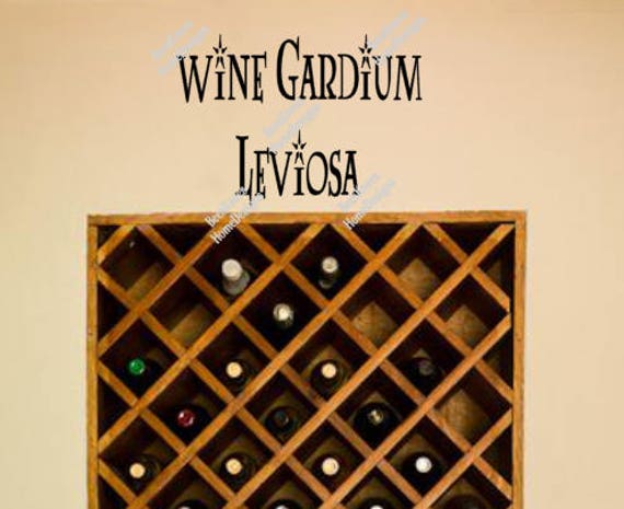 Download Harry Potter Wine Gardium Leviosa - Wine Glass - Wall Art ...