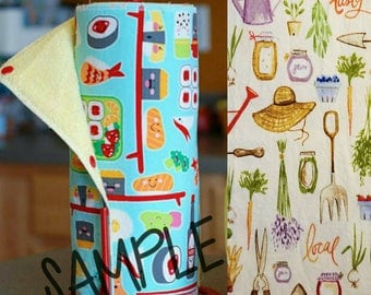 Unpaper Towel | Reusable Paper Towel - Vegetable Garden Tree Saver Towel | Kitchen Towel | Snapping Cloth Paperless Towel