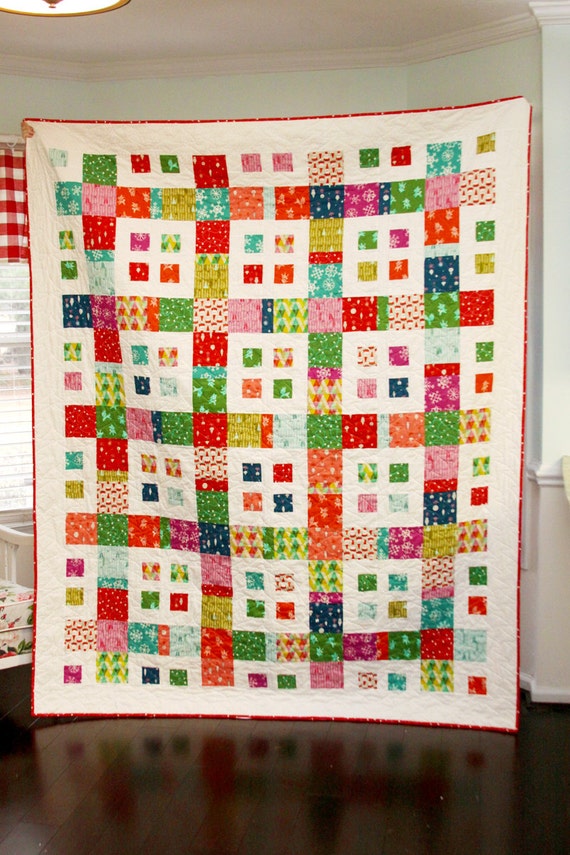 PDF Quilt Pattern.....Layer Cake and Fat Quarter friendly