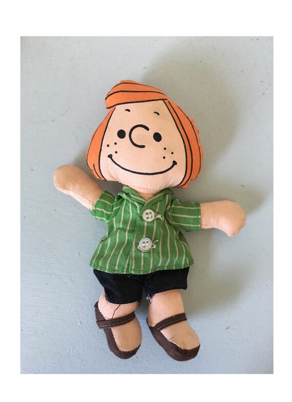 peppermint patty plush doll