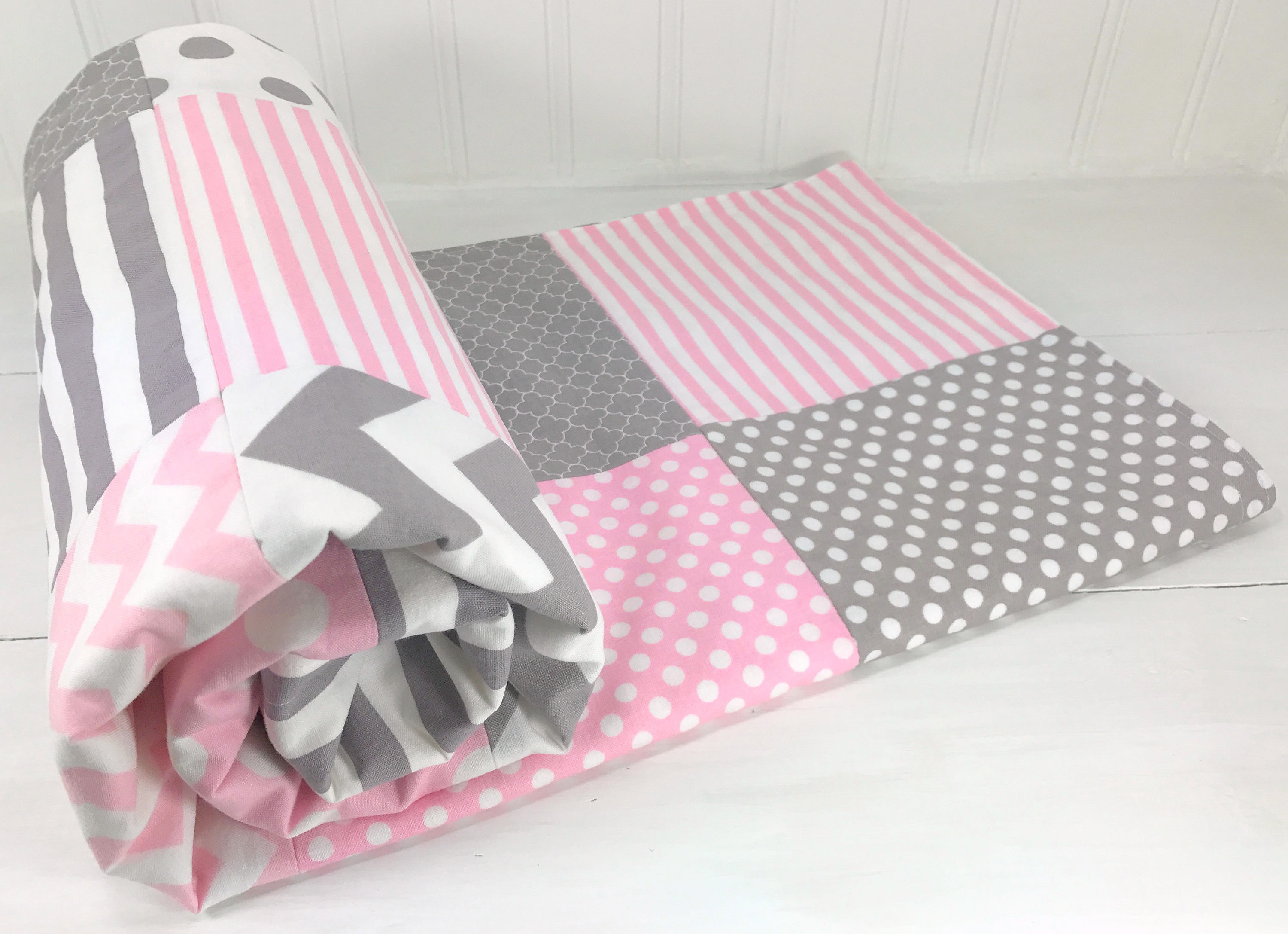 Baby Girl Blanket Nursery Decor Crib Blanket Girl