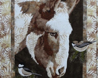 Matilda Donkey Toni Whitney Applique Bigfork Bay Quilt Pattern