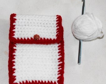 Crochet Hook Organizer..Handmade/Hand Crocheted..Great for Traveling..ONLY by TFAS