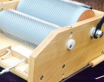 Minty mini drum carder 120tpi