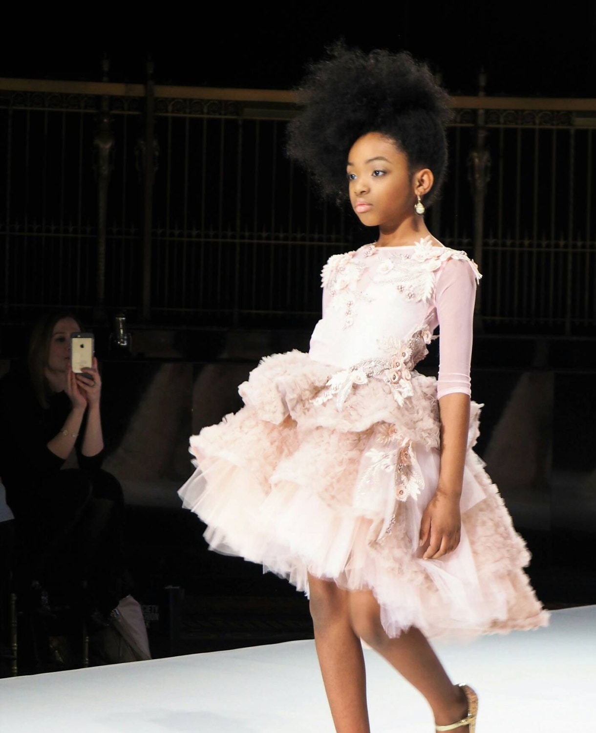 Tutu dress couture lace high low tutu dress