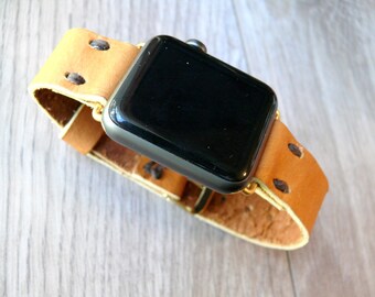 leather apple watch band 42mm