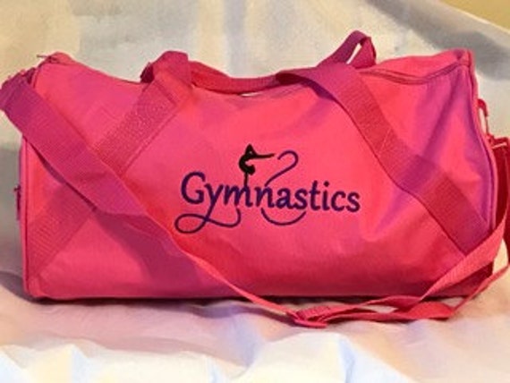 Personalized Gymnastics Duffel Bag Gymnastics Duffle Bag