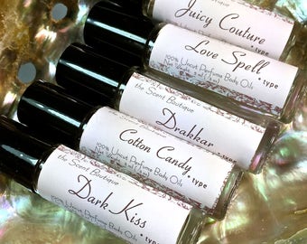 Perfume Roll On, You Choose Scent, Personal Perfume, Roll on Perfume, Fragrance Roll On