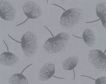 Dominicana by Vanessa Vargas Wilson for Timeless Treasures - Tossed Dandelions (VANESSA-C5177 Grey) - 1 Yard