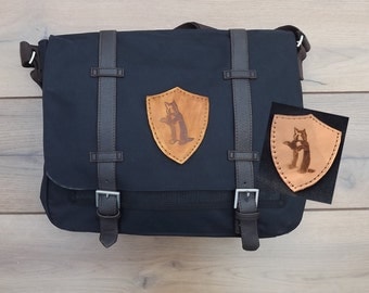 Hufflepuff Messenger bag Harry Potter satchel canvas