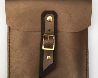 Bronze leather Kindle case