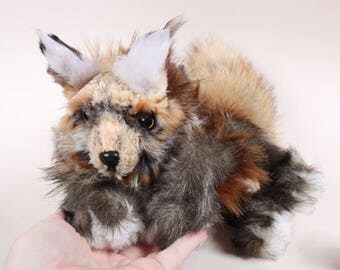 winged wolf plush