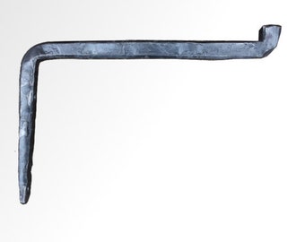 FREE SHIPPING---- USA and Canada only---- Shelf bracket Industrial forgings heavy duty Hand forges wrought iron 3/4" (ind-1)