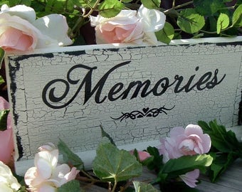 Memories Wedding Sign Rustic Wedding Sign Wood Sign In Memory Table Sign