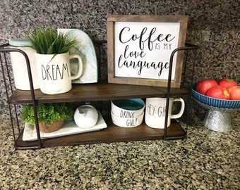 Coffee is my love language / Coffee sign / Framed Sign