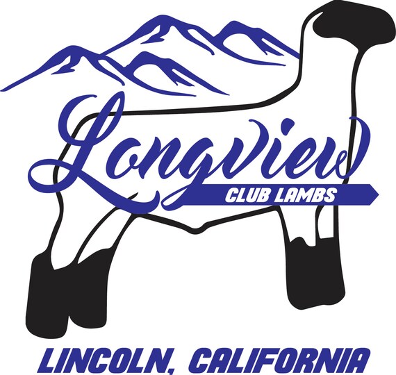 Custom Logo Design Longview Club Lambs