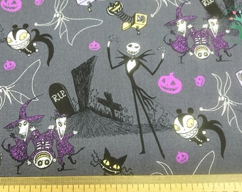 Nightmare Before Christmas Fabric