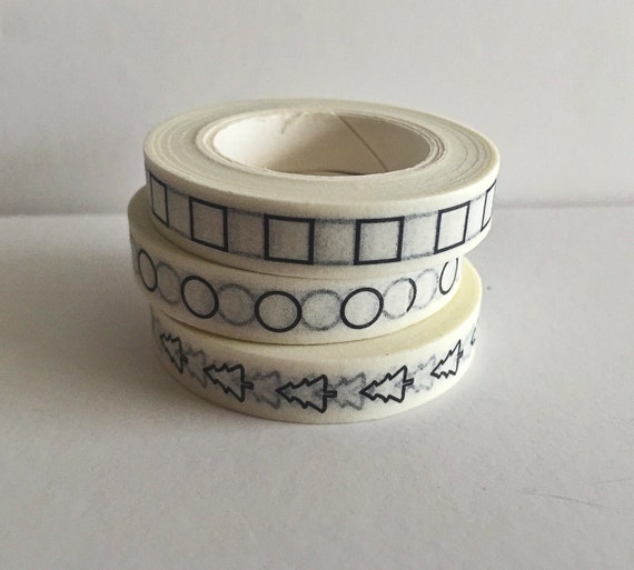 My Favorite thin washi tape for planning