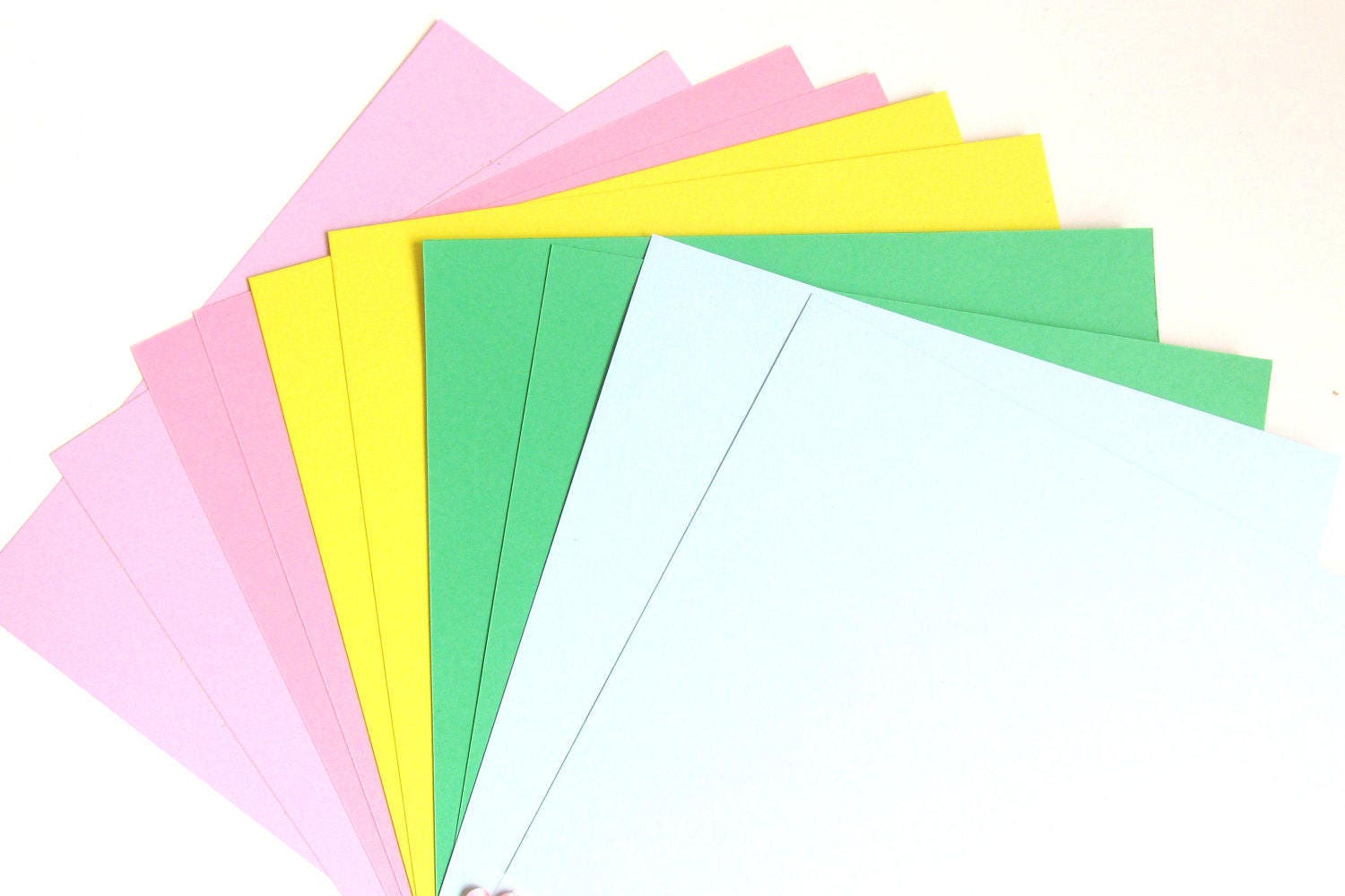 Cardstock Paper 65 lb thickness 8.5 x 11 inches Pack of 10 Sheets