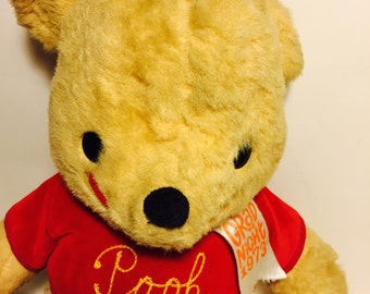 1960 winnie the pooh stuffed animal