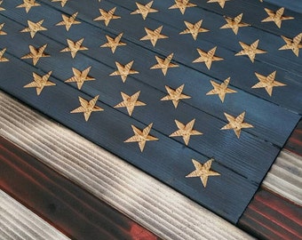 Wooden American Flag Wall Hanging wood american flag | etsy Wooden American Flag Wall Hanging wood american flag | etsy