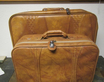 American Tourister 2 piece Luggage set , Suitcase Set, Large and Medium Suitcase