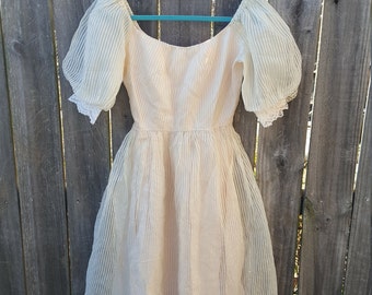 Vintage White Irregular Skirt Hem Sheath Tulle Prom Dress Party Dress Evening Dress DP6481