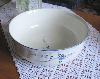 SALE 15% OFF Villeroy & Boch 9.8 " porcelain serving Bowl- Vieux Luxembourg housewarming gift dinnerware, serveware, tableware, serving bowl