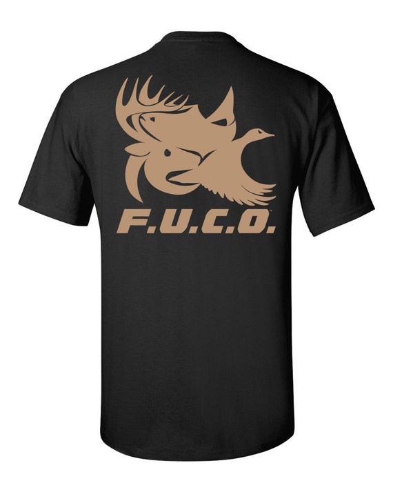 F.U.C.O. For Us Crackers Only mens short sleeve buck duck