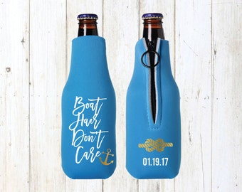 Nautical bachelorette party can cooler.Bachelorette can cooler.Bachelorette party favors.beer can cooler.Bridesmaid gifts